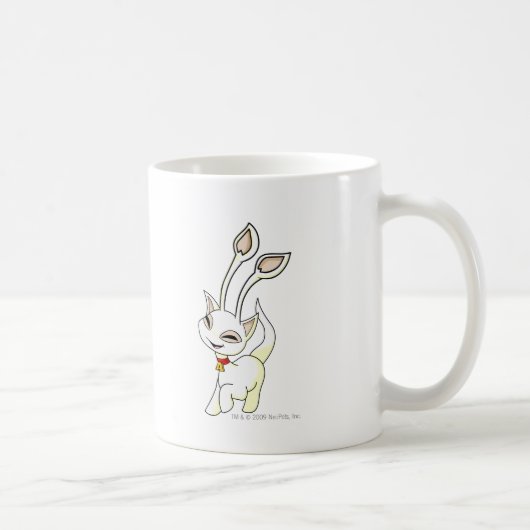 Aishaの白 コーヒーマグカップ (右)