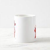 Aishaの赤 コーヒーマグカップ (中央)
