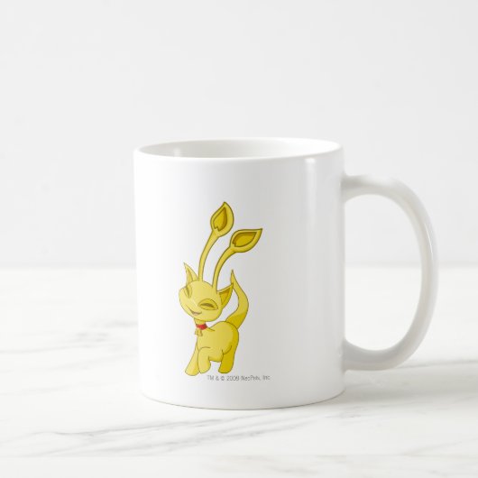 Aishaの金ゴールド コーヒーマグカップ (右)