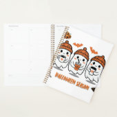 aison Halloween – fantômes café mignons プランナー手帳 (ディスプレー)