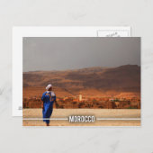 Ait BenHaddou Kasbah，モロッコ ポストカード (正面/裏面)