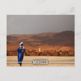 Ait BenHaddou Kasbah，モロッコ ポストカード