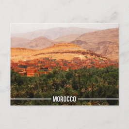 Ait BenHaddou Kasbah，モロッコ ポストカード