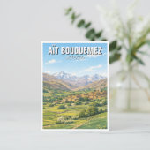 Aït Bouguemez Morocco Travel ポストカード (スタンド正面)