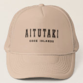 Aitutakiのクック諸島 キャップ (正面)