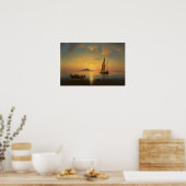 Aivazovsky – ナポリ湾 ポスター (キッチン)