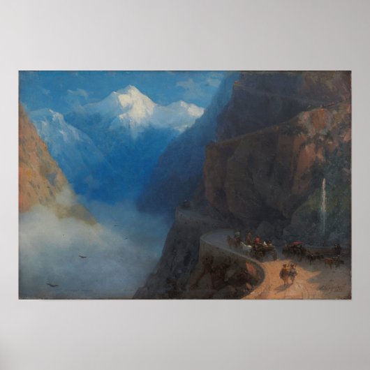 Aivazovsky – ミリからグダリまで1868 ポスター (正面)