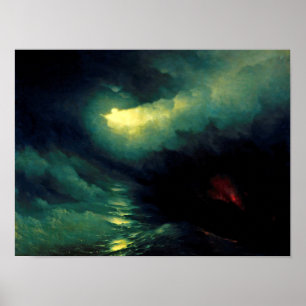 Aivazovsky – 世界の創造 ポスター