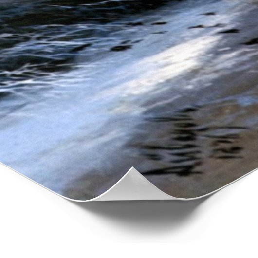 Aivazovsky – 冬の風景 ポスター (角)