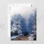 Aivazovsky – 冬の風景 ポストカード (正面/裏面)