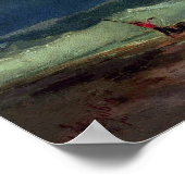 Aivazovsky – 嵐の前の海 ポスター (角)