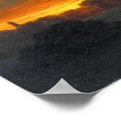 Aivazovsky – 日没のクリミアの景色 ポスター (角)