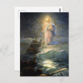 Aivazovsky -歩くオンザウォーター ポストカード (正面/裏面)