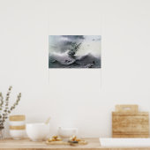 Aivazovsky – 沈下船 ポスター (キッチン)