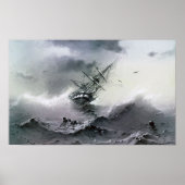 Aivazovsky – 沈下船 ポスター (正面)
