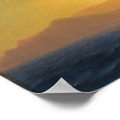 Aivazovsky – 海の夕日1877 ポスター (角)