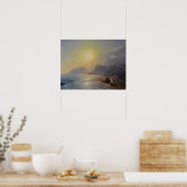 Aivazovsky – 海岸のプシュキン ポスター (キッチン)