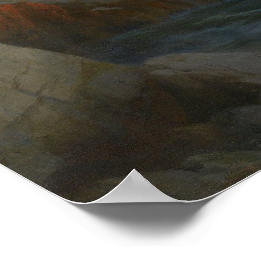 Aivazovsky - Christopher Columbの上陸… ポスター (角)