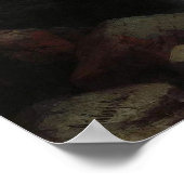 Aivazovsky - Gunibで兵士と殺人を衝突 ポスター (角)