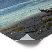 Aivazovsky - Moonlit Landing 1895 ポスター (角)