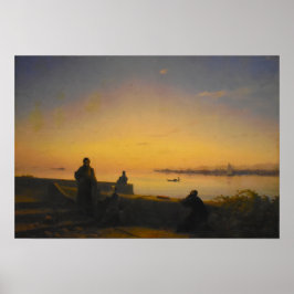 Aivazovsky - San Lazzaro ポスター