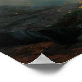 Aivazovsky - Stormy Sea In The Sunset 1896 ポスター (角)