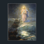 Aivazovsky - Walking on the Water ポストカード<br><div class="desc">Walking on the Water,  fine art painting by Ivan Aivazovsky,  1888</div>