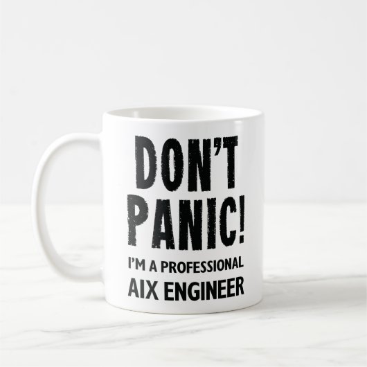 AIXエンジニア コーヒーマグカップ (左)