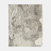 Aix フリースブランケット (正面)