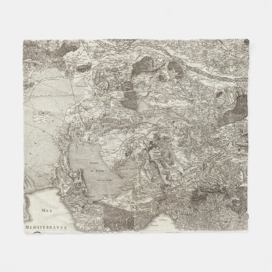 Aix フリースブランケット (正面(横))