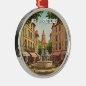 Aix-en-Provence France Travel メタルオーナメント (右)
