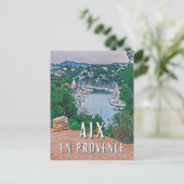 Aix-en-Provence Photo Vintage  ポストカード (スタンド正面)