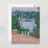 Aix-en-Provence Photo Vintage  ポストカード (正面/裏面)
