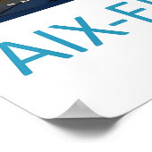 Aix En Provence Vintage Park National Poster ポスター (角)