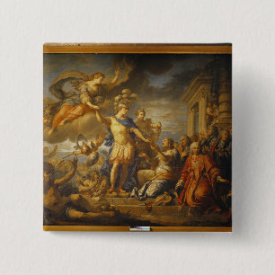 Aix laChapelle 1761年の平和のアレゴリー 缶バッジ