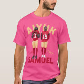 Aiyuk E Samuel. Tシャツ (正面)