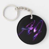 AJイニシャル キーホルダー (正面)