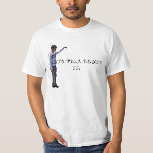 AJ、それ述べよう Tシャツ (正面)