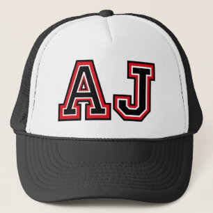 'AJ' Monogram キャップ
