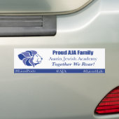 AJA Bumper Sticker バンパーステッカー (車上)