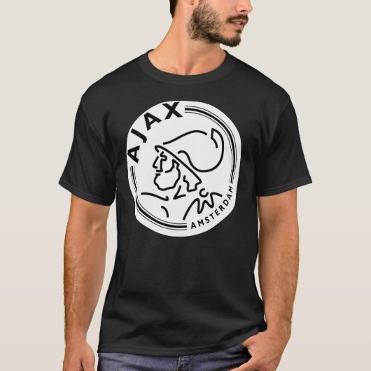 AJAX-AMSTERDAM LOGO Tシャツ (正面)