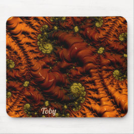 AJAY ~Personalised Fractal Design ~ Earthy Worms ~ マウスパッド