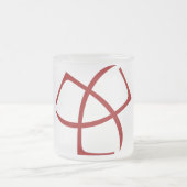 AJCによって曇らされるマグ フロストグラスマグカップ (中央)