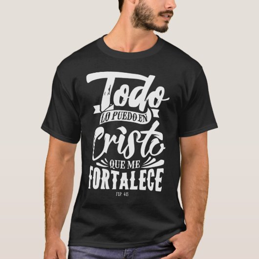 Ajes Biblicos Dios Jesusスペインスペインのfor Chris Tシャツ (正面)