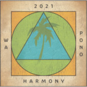 AJF Convention 2021 3x3ステッカー シール (正面)