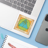 AJF Convention 2021 3x3ステッカー シール (ノートパソコンとiPhone)