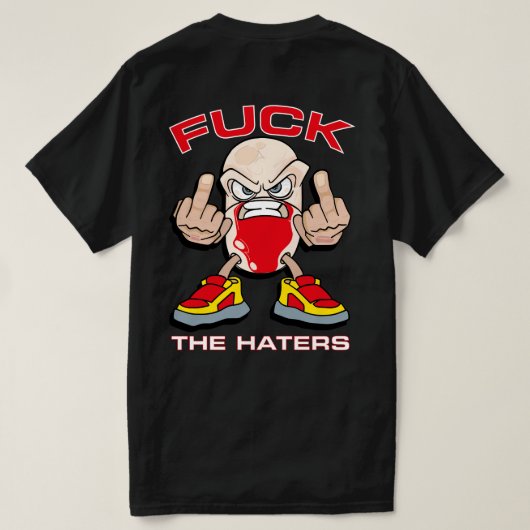 AJFtH Tシャツ (デザイン裏面)
