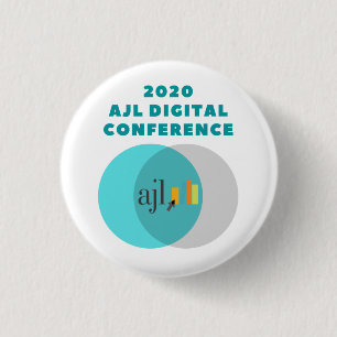 AJLのデジタル会議2020ボタン 缶バッジ