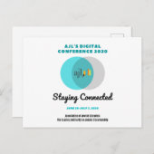 AJLデジタル会議2020はがき ポストカード (正面/裏面)