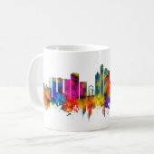 Ajman UAE Skyline コーヒーマグカップ (正面左)